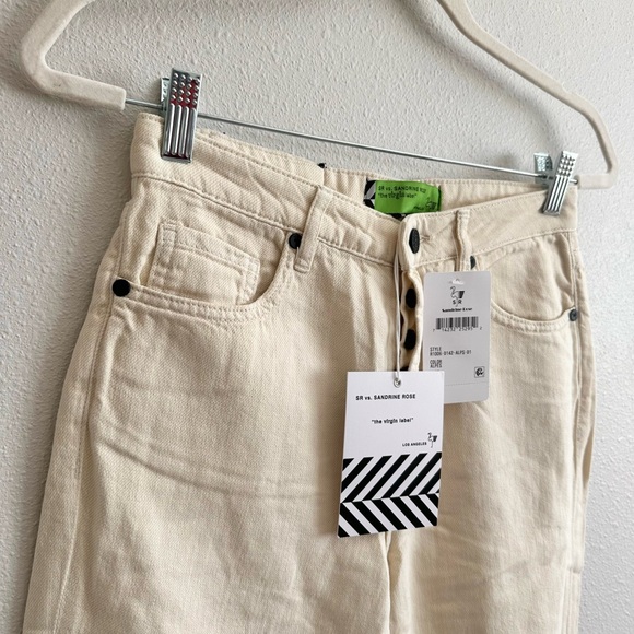 NWT Sandrine Rose Straight Jeans in Alps - Picture 8 of 13